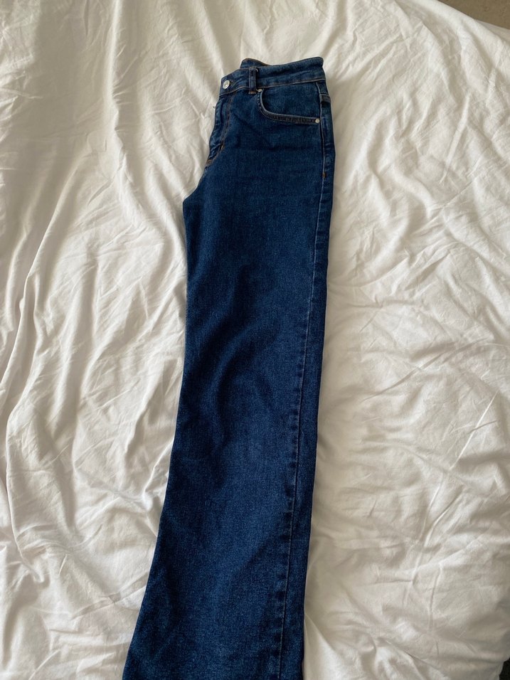 Lacivert Kadın Regular Fit Kot Pantolon - Görsel 2