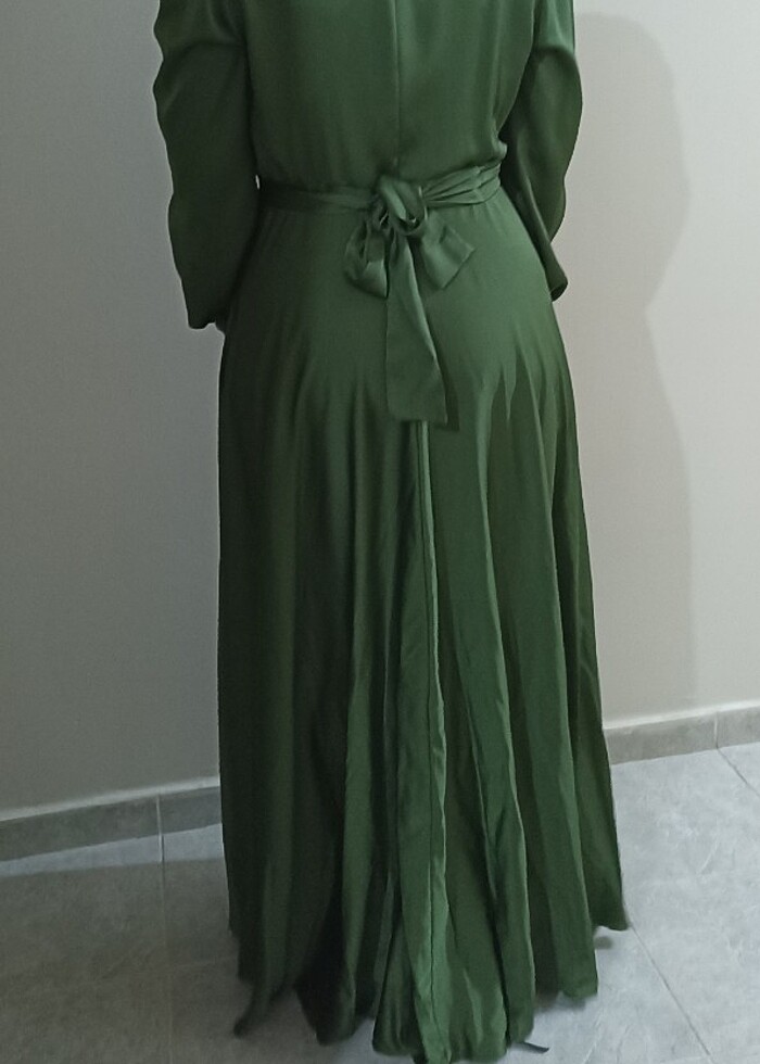 Tesettür abiye elbise - Görsel 4