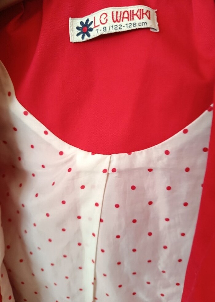 LCW Waikiki kız çocuk yağmurluk  - Görsel 3