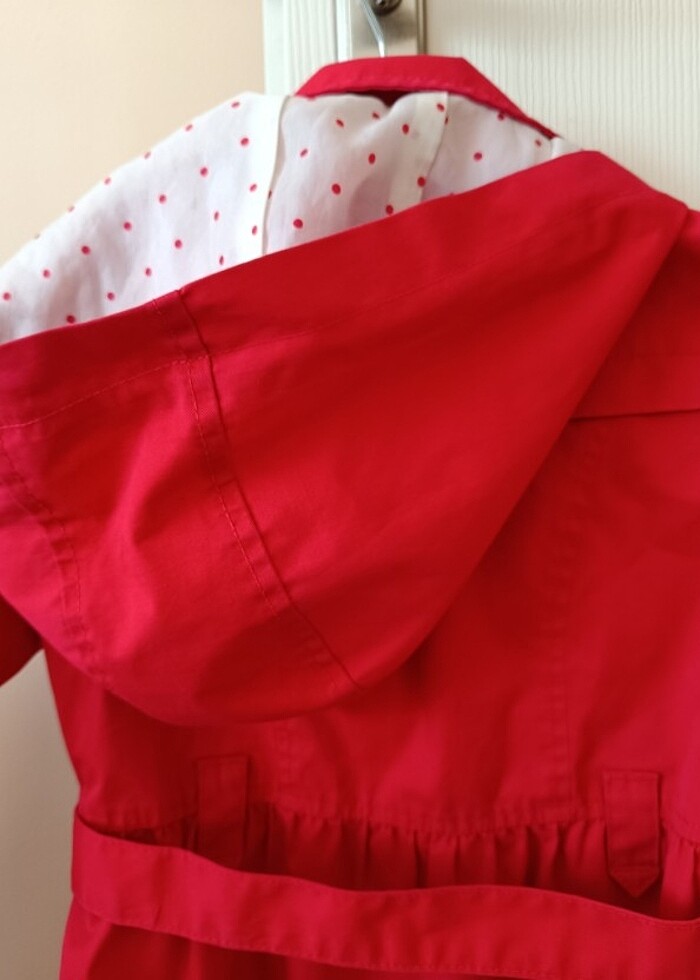 LCW Waikiki kız çocuk yağmurluk  - Görsel 5