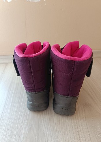 Kız Çocuk Mor Kaydırmaz Cırtlı Bot - Görsel 2