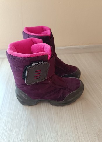 Kız Çocuk Mor Kaydırmaz Cırtlı Bot - Görsel 3