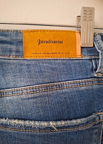 40 Beden Stradivarius Kot Pantolon