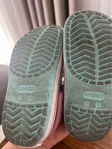 24 Beden Crocs kız çocuk terlik