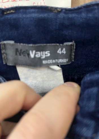 Kadın Mavi Kot uzun etek - Görsel 2