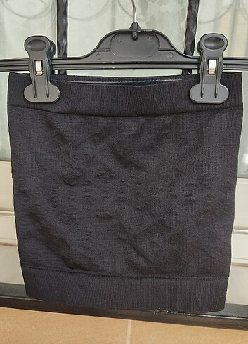 Sıfır siyah toparlayıcı bel korsesi  - Görsel 2