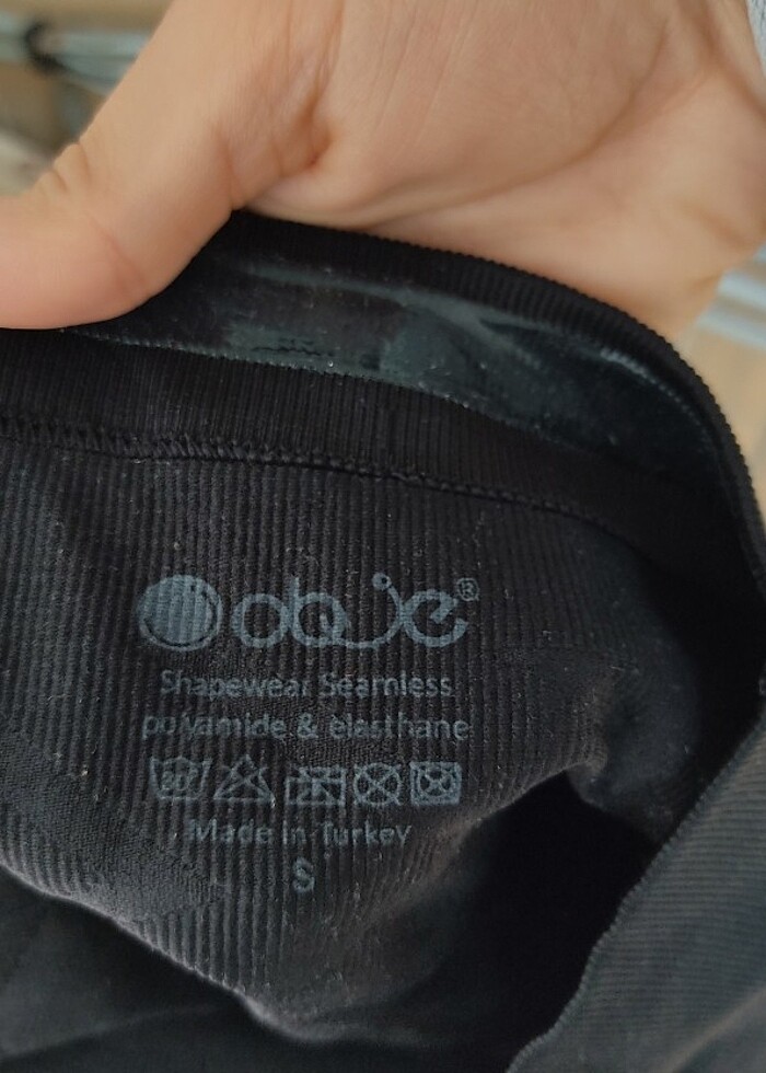 Sıfır siyah toparlayıcı bel korsesi  - Görsel 3