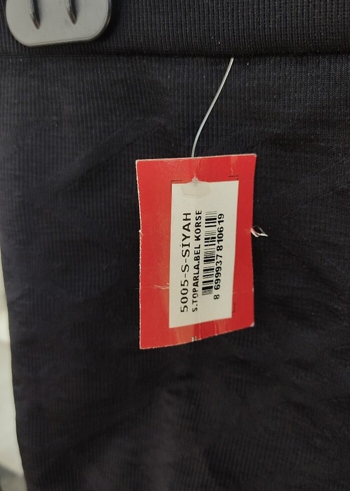 Sıfır siyah toparlayıcı bel korsesi  - Görsel 4