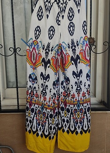 Yazlık vintage pamuklu kumaş pijama