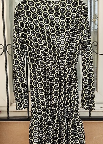 vintage retro elbise tesettür tunik - Görsel 2