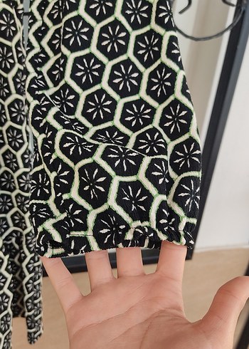 vintage retro elbise tesettür tunik - Görsel 4