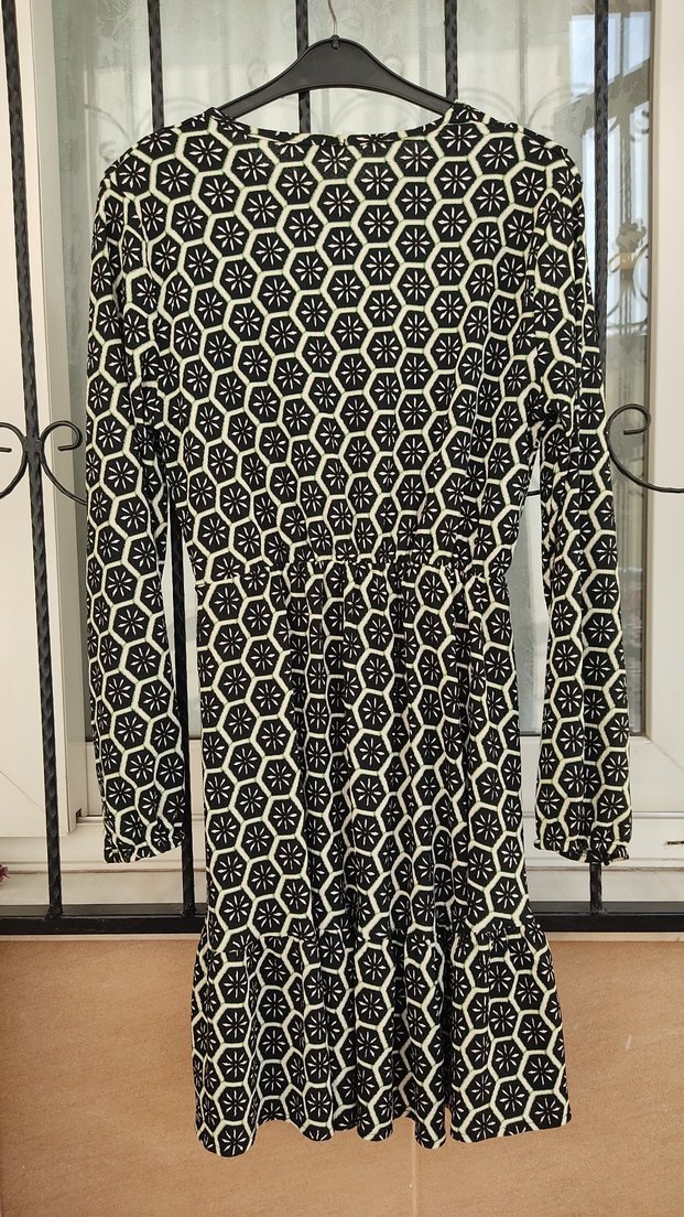 vintage retro elbise tesettür tunik - Görsel 2