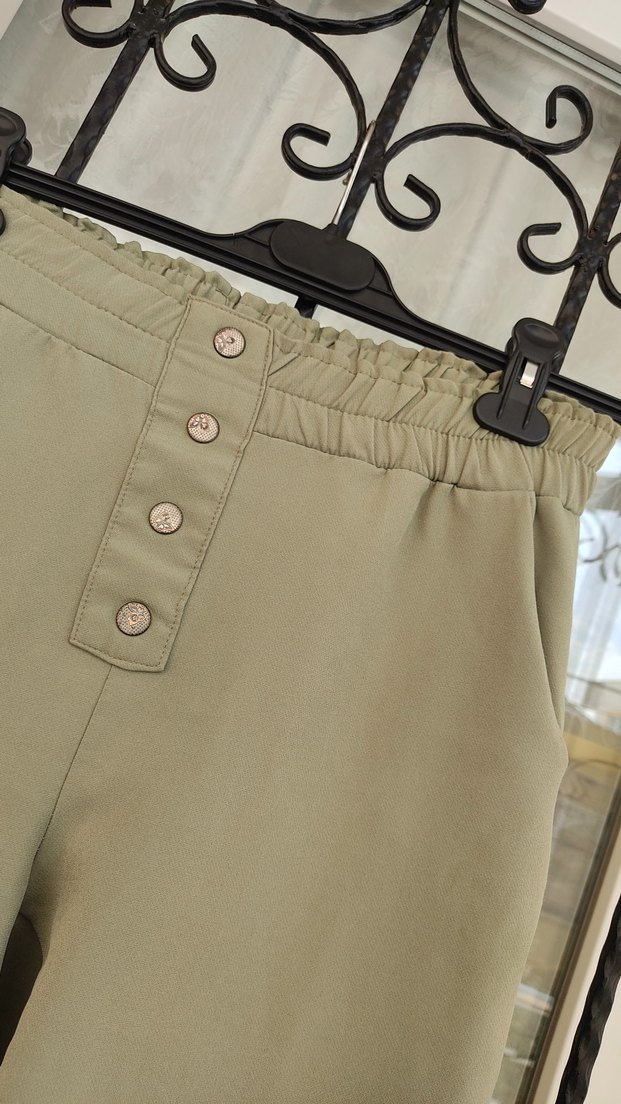 badem yeşili havuç pantolon - Görsel 5