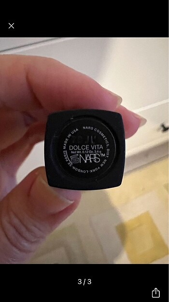  Beden Nars dolce vita ruj
