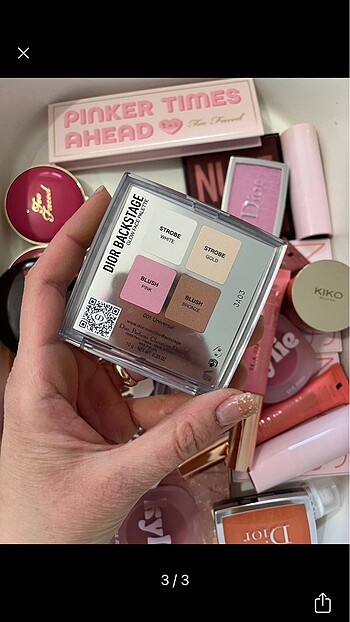  Beden Dior backstage glow face palet