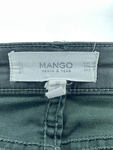 32 Beden yeşil Renk Mango Jean / Kot %70 İndirimli.