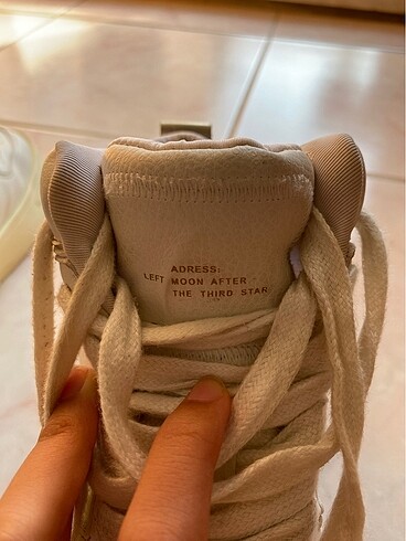 36 Beden beyaz Renk Bershka Ayakkabı