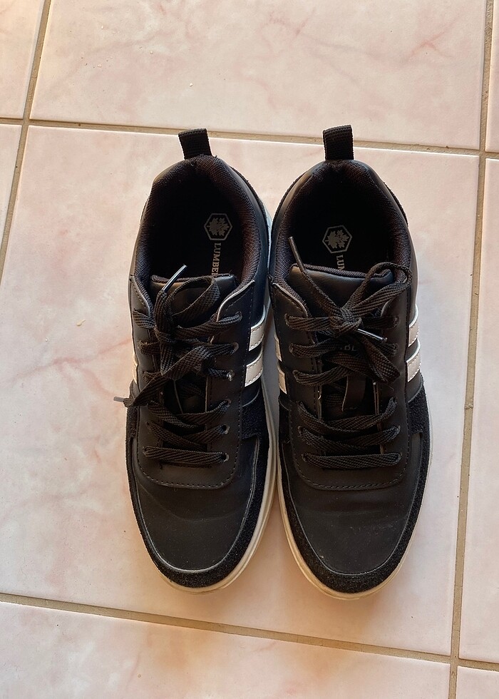 Lumberjack siyah reflektörlü ayakkabı - Görsel 2