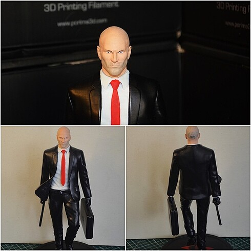 3D Hitman Figür