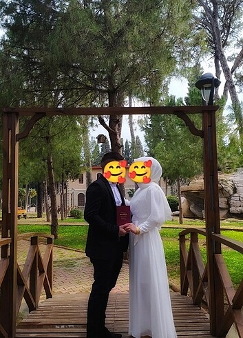 m Beden Tesettür abiye elbise