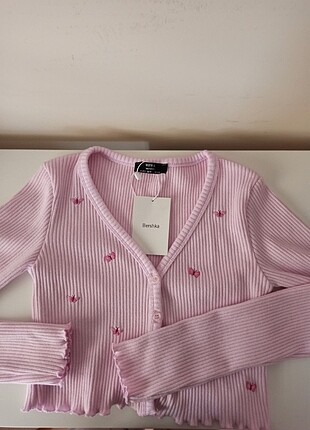 Bershka hırka/crop triko