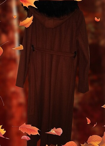 Kaban  kapşonlu fermuarlı  cebli  astarlı   sıcak42 ben - Görsel 2