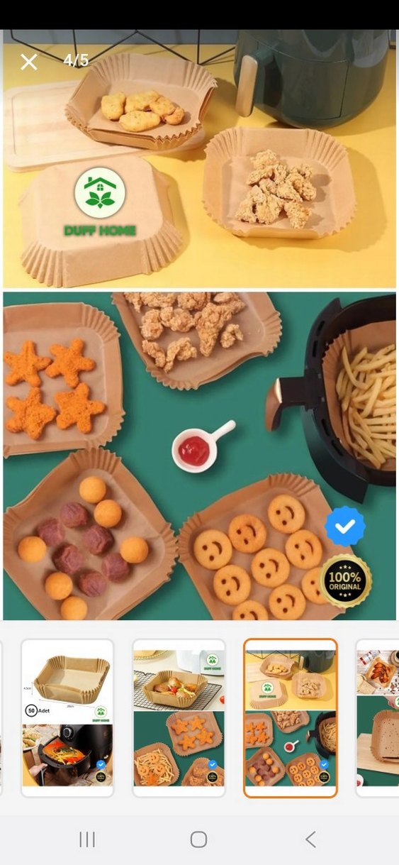 50 Adet Kahverengi Kek ve Fırın Kabı - Görsel 4