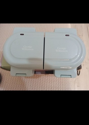 Mavi Çok Fonksiyonlu mini Waffl Makinesi almanya ürünü.2000tl - Görsel 4