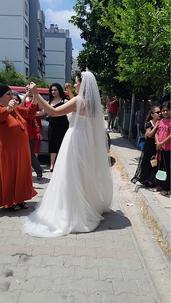 Aysira İncili Gelinlik