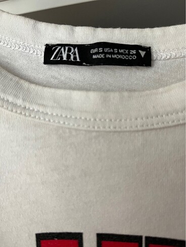 Zara Crop T-shirt