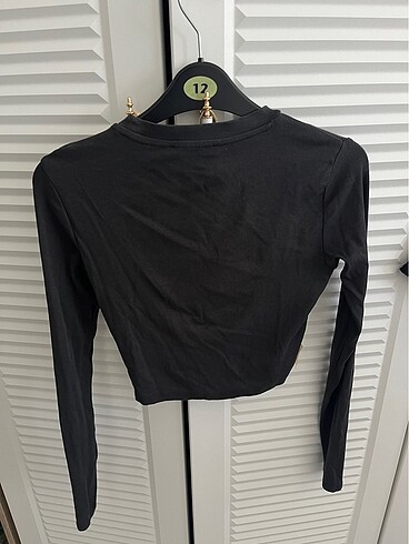 m Beden Zara uzun kollu crop