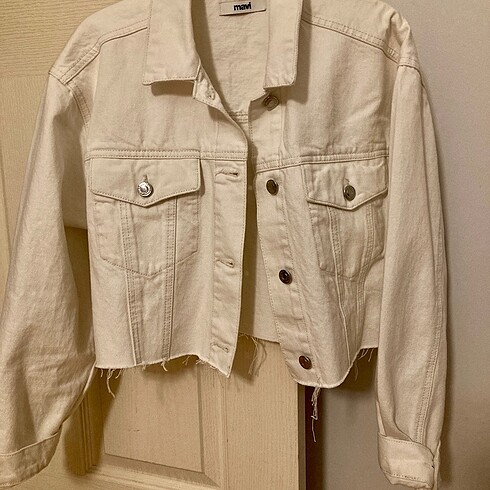 Mavi Jeans Mavi Blazer Beyaz Kot Ceket