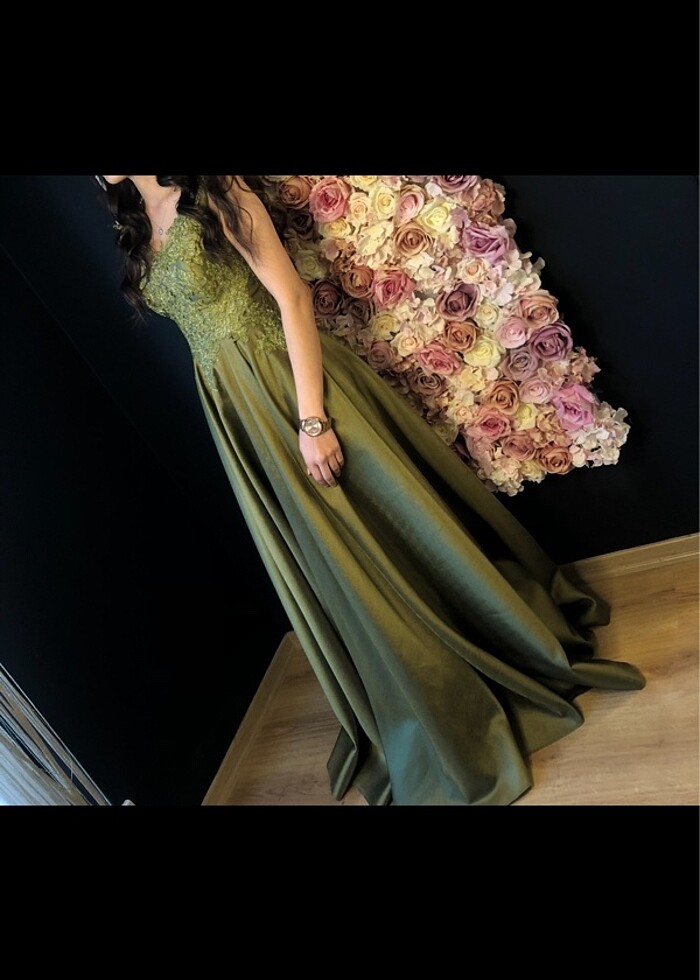 Nişan elbisesi söz elbisesi şık abiye - Görsel 2