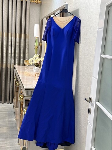 Saks mavisi abiye - Görsel 2