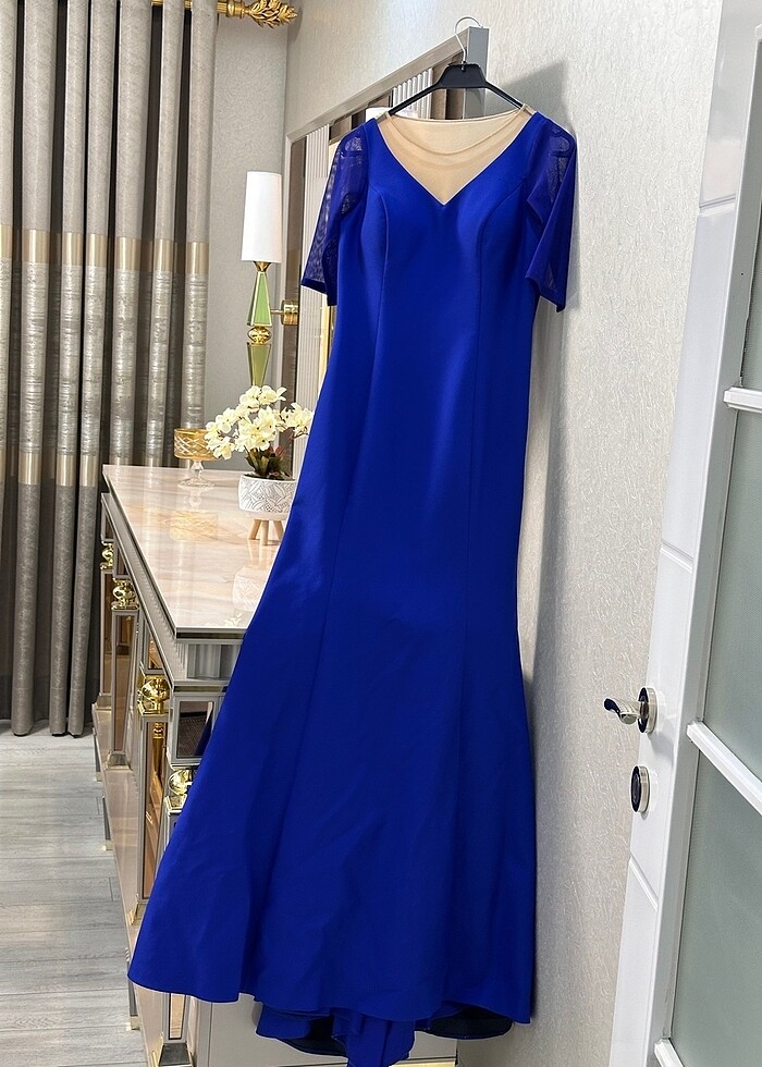 Saks mavisi abiye - Görsel 2