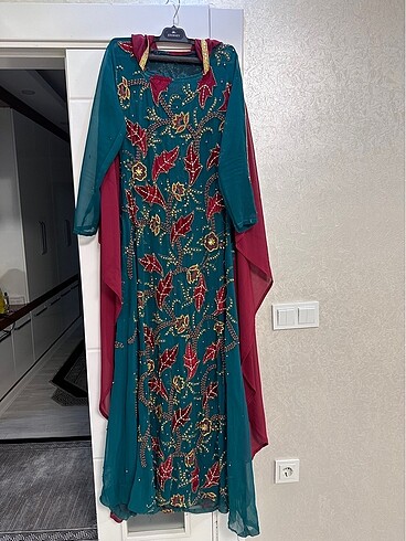 Tesettür fistan tesettür yöresel elbise - Görsel 3