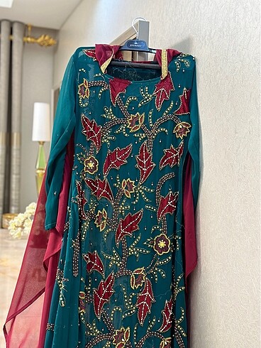 Tesettür fistan tesettür yöresel elbise - Görsel 5