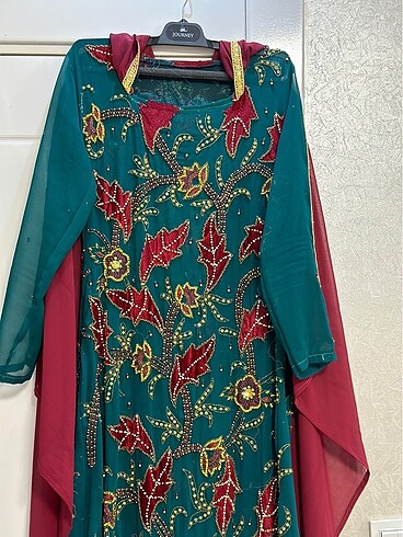 Tesettür fistan tesettür yöresel elbise - Görsel 2