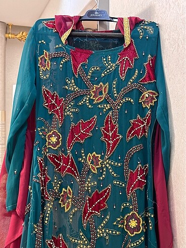 Tesettür fistan tesettür yöresel elbise - Görsel 4