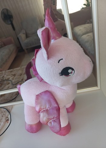 Diğer Pembe Peluş Unicorn Oyuncak