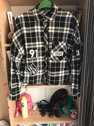 Bershka oduncu gömlek
