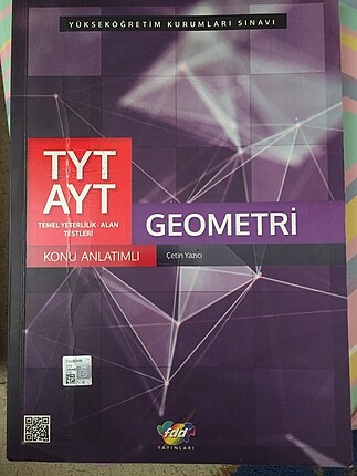 tyt ayt geometri test kitabı