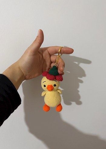 Amigurumi Ördek Anahtarlık - Görsel 2