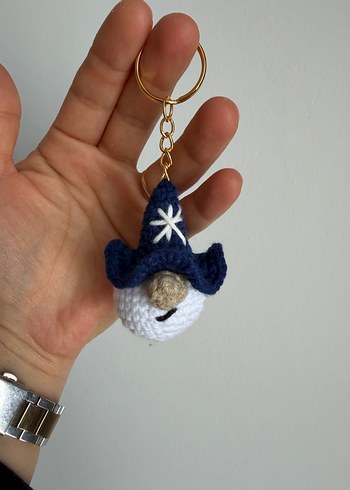Amigurumi Şans Cücesi Anahtarlık - Görsel 2