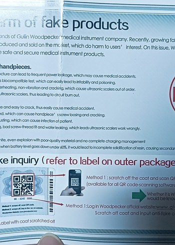 Apex Locator/Apex bulucu Woodpecker - Görsel 7