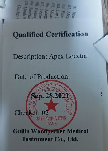 Apex Locator/Apex bulucu Woodpecker - Görsel 5