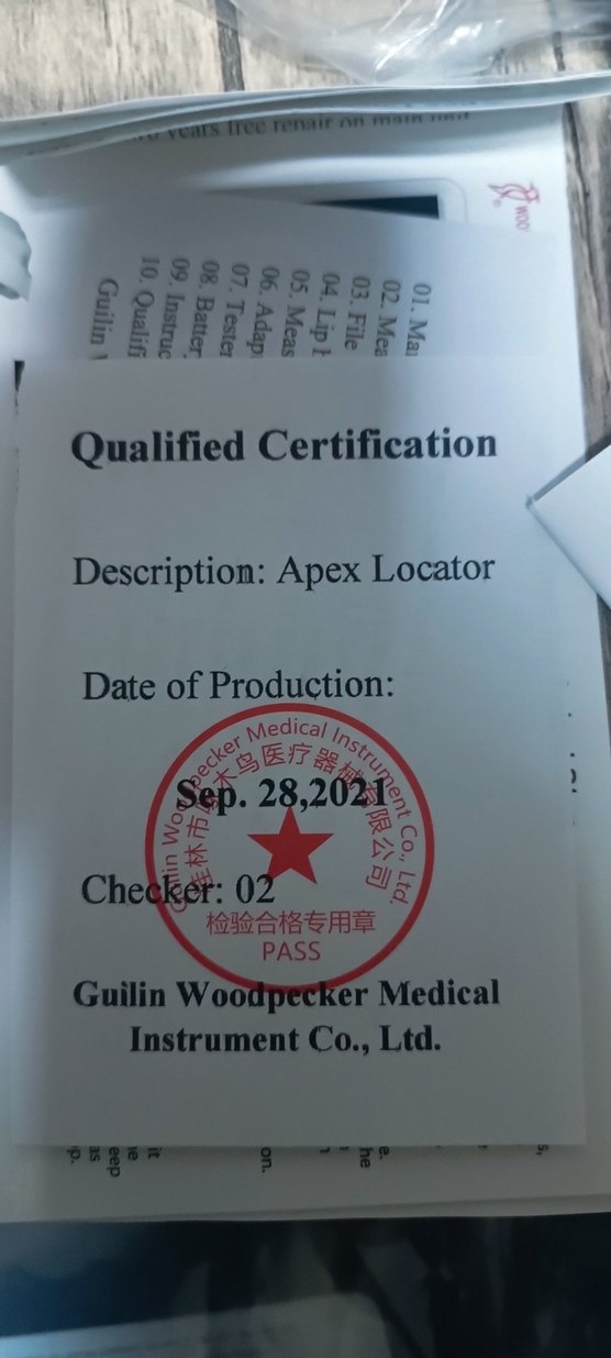 Apex Locator/Apex bulucu Woodpecker - Görsel 5