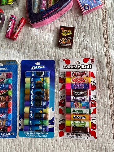 Beden çeşitli Renk Lip smacker Amerikadan alındı