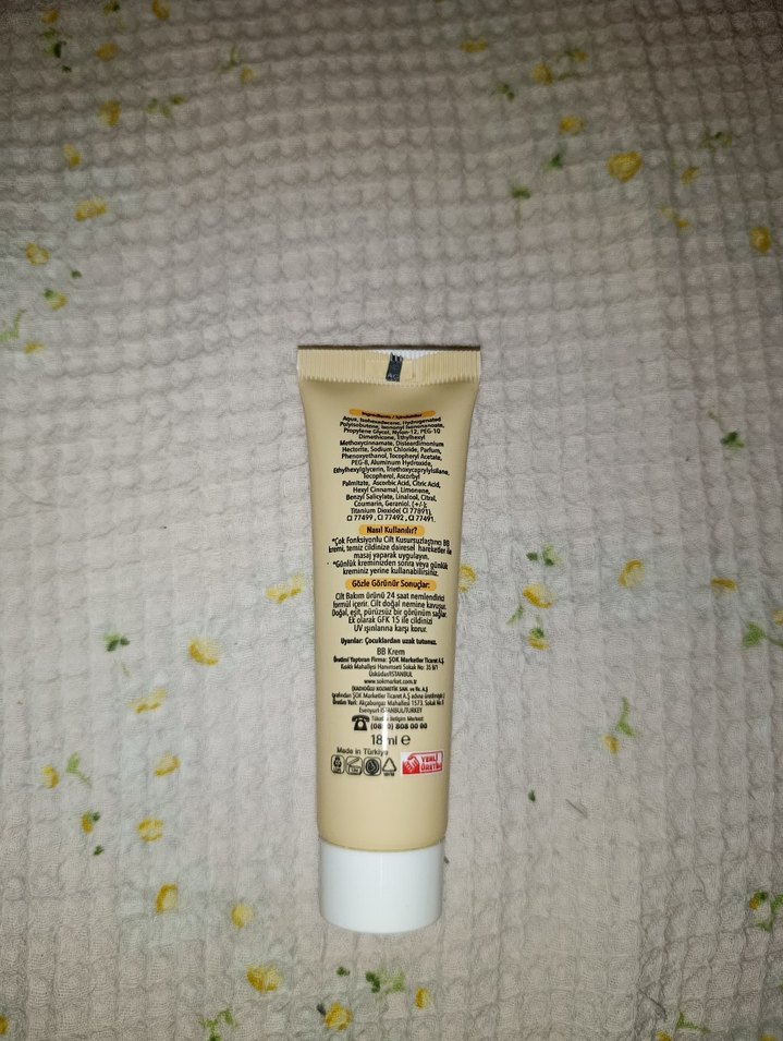 kzlar valla hiç kulanmdım Mon Amour Normal Cilt BB Krem Açık Ton - Görsel 4