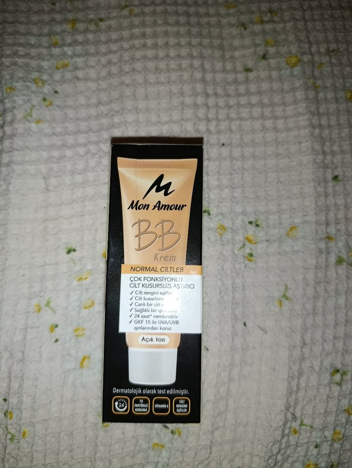 kzlar valla hiç kulanmdım Mon Amour Normal Cilt BB Krem Açık Ton - Görsel 2